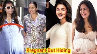 Pregnant Bollywood Actresses Hiding Their Pregnancies in 2022 | Alia Bhatt Katrina Kaif Sonam Kapoor