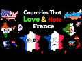 Countries That Love/Hate France