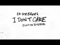 ed sheeran & justin bieber – i don’t care (official audio)