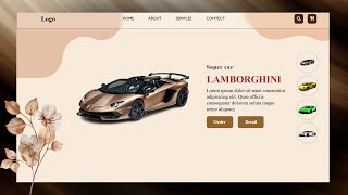 How To Make a Modern Website Using HTML \u0026 CSS | HTML CSS project |#websitedesign #website html | css