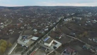 Drone footage - Comuna Pepeni vazuta din zborul unei pasari