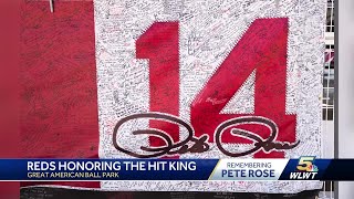 Cincinnati Reds show off new changes to Great American Ball Park in honor of Pete Rose