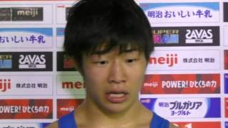 2017年明治杯全日本選抜選手権／勝利者インタビュー