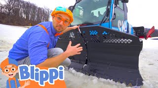 スキーにいこう ☆ 英語を学ぶ ☆ Blippi Visits a Ski Resort ☆ ブリッピー 日本語 ☆ 子供け教育動画 Blippi