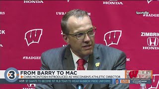 'Surreal:' New Badgers AD Chris McIntosh describes 'tremendous responsibility' taking over for