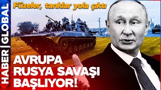 Patriot Füzeleri ve Leopar Tankları Yola Çıktı! Avrupa Resmen Rusya'yı Karşısına Aldı