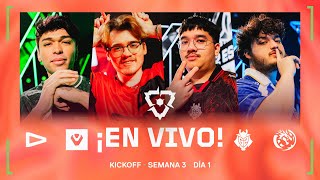 LOUD vs SEN / G2 vs LEV — VCT Americas Kickoff — Semana 3 Día 1