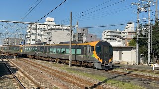 JR四国8600系特急しおかぜ8号　伊予三島駅入線