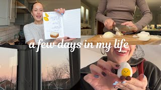 SPEND A FEW DAYS WITH ME | baking, arts \u0026 crafts , at home date night