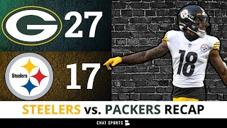 Steelers News & Rumors After 27-17 Loss vs Packers: T.J. Watt, Aaron Rodgers, Ben Roethlisberger