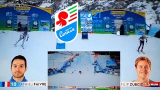 Mathieu Faivre wins the Men Parallel Giant Slalom | WM Cortina