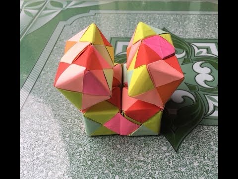 How To Make A Paper INFINITY CUBE! - YouTube