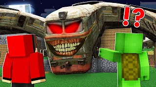 Mikey and JJ Found The Biggest INFECTED TRAIN ! - Minecraft (Maizen)