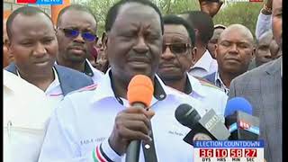 NASA leader Raila Odinga tells Jubilee to mind their own business and focus on campaigns