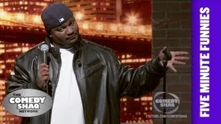 Aries Spears⎢You can't make horror movies with us!⎢Shaq's Five Minute Funnies⎢Comedy Shaq