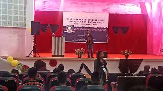 Biate Student Freshers Meet 2021 , Immanuel Lalsandama live Singing  Video #Biate