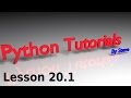 Python Tutorial v3.2.5 Lesson 20.1 - Introduction to len() and in (Part 1 of 2)