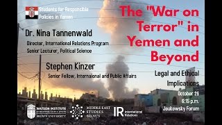 The "War on Terror" in Yemen and Beyond: Legal and Ethical Implications