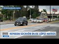 Reparan el socavón en Av. López Mateos en Guadalajara, Jalisco | Noticias con Francisco Zea