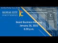 School Board Regular Business Meeting - January 26, 2022