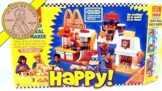 McDonald's Happy Meal Magic Toys - 1993 Happy Meal Snack Maker Set (Unboxing)