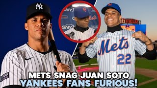 Juan Soto sends message to angry Yankee fans after Mets snag him in record deal