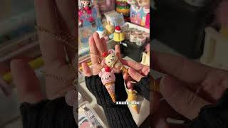 Adorable Rilakkuma Ice Cream Keychain Unboxing | Cute \u0026 Collectible Treats #asmr #rilakkuma