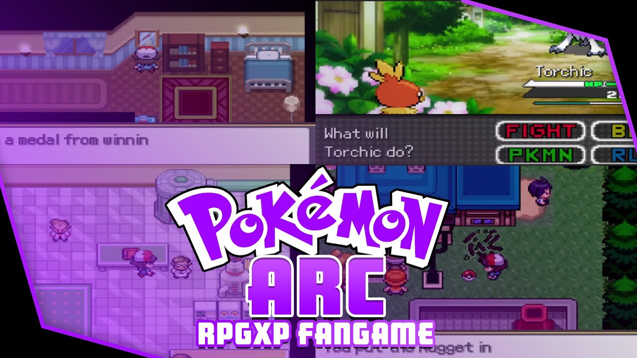 New Pokemon RPGXP Fan-Game With Hidden Grotos, Following Pokemon, Gen 8 ...