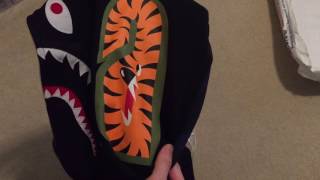 Bape Shark Hoodie Pickup/Unboxing + Quick Review