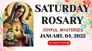 ROSARY MONDAY: JOYFUL  MYSTERIES 🔴JANUARY 06 2025🌹PRAYER FOR A MIRACLE