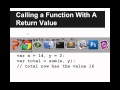 Functions and Return Values 2
