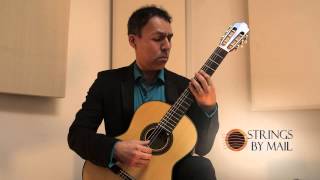 Jorge Caballero | Asturias by Isaac Albeniz played on an Augustine Guitar