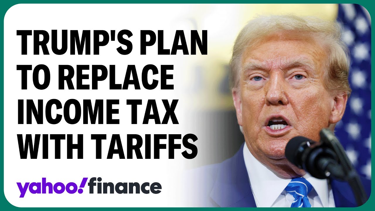 Trump Proposes Replacing Income Tax With An All-tariff Policy - YouTube