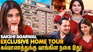 Sakshi Agarwal Exclusive Home Tour: 🏠 Decide பண்ணி வெறும் 3 Days-ல வாங்கின வீடு இது..!