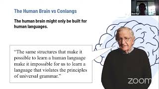 #lcc10  Benjamin Fox - Conlangs and Neurolinguistics