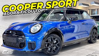 A ESPORTIVIDADE VOLTOU! NOVO MINI COOPER SPORT 2025 COM KIT JCW CORRIGIU TODOS OS ERROS E FICOU TOP!