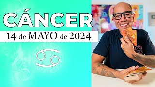 CÁNCER | Horóscopo de hoy 14 de Mayo 2024 | El detector de mentiras de cáncer
