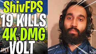 ShivFPS- GOD OF VOLT - SOLO 19 KILLS 4K DMG - RANDOM SQUADS - ShivFPS RAGE MOMENTS