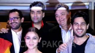 Alia, Fawad, Siddharth, Rishi Kapoor at the Success Party of 'Kapoor and Sons' - Part 2 | CinePakoda