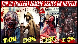 Top 10 Zombie Series on Netflix In Hindi | Best Netflix Zombie Movies | Netflix , Prime video