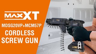 CORDLESS SCREW GUN WITH COLLATED ATTACHMENT