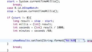 Android Application Development Tutorial 88 Formatting and using the Modulus