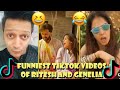 2023 Viral Funny Insta Reels and tiktok videos of Bollywood stars - Riteish and Genelia reels videos