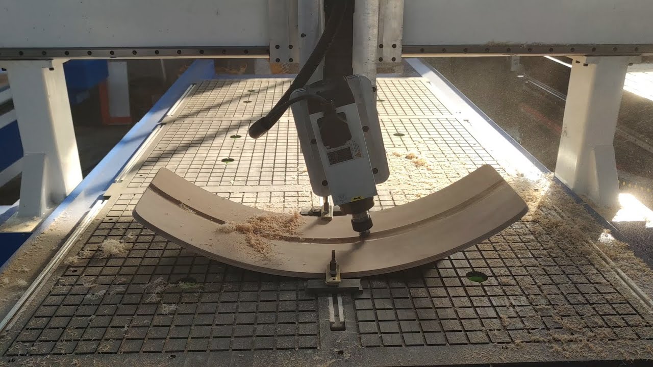 CNC Router B AXIS - YouTube