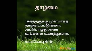 தாழ்மை humble#tamilyoutube# bible# tamilfatherheart#