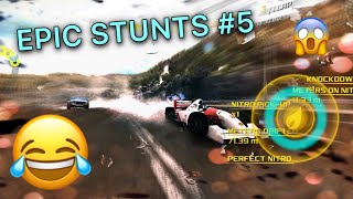 ASPHALT 8 EPIC STUNTS #5 (Asphalt 8 Funny Moments)