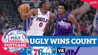 Tyrese Maxey's huge 4th quarter lifts Sixers to comeback win over Jazz | PHLY Sixers Postgame