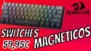 Redragon Fizz K617 M: El Teclado Magnético Más Rápido y Preciso para Gamers | Review Completa