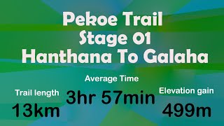 Pekoe Trail Stage 01 | Hanthana to Galaha