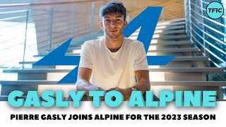 PIERRE GASLY JOINS ALPINE FOR 2023!